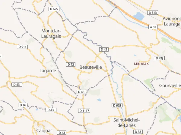 Plan de Beauteville