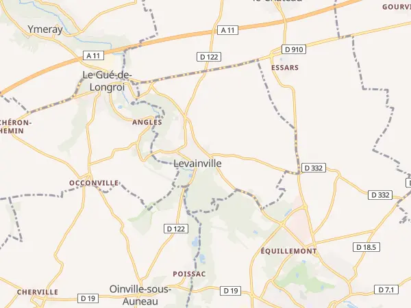 Plan de Levainville