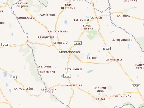 Plan de Montchevrier