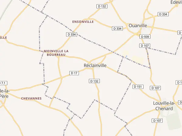 Plan de Réclainville