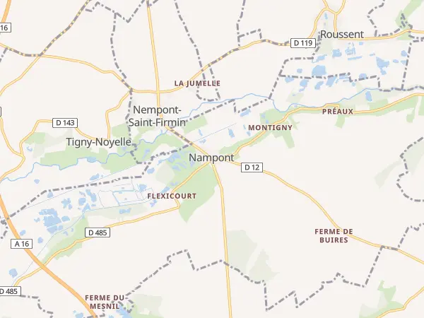Plan de Nampont