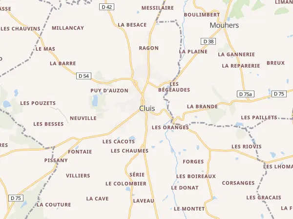 Plan de Cluis