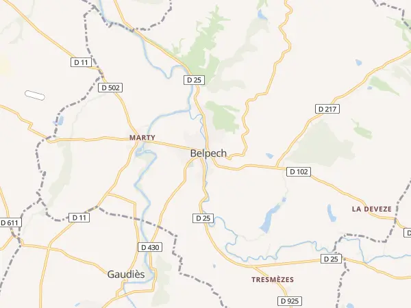 Plan de Belpech