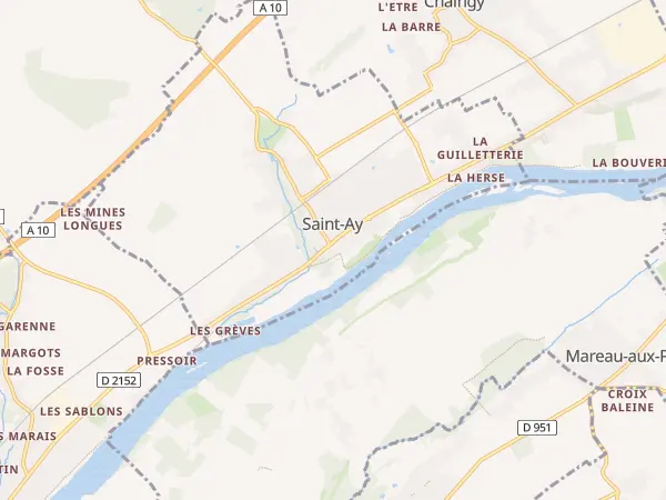 Plan de Saint-Ay