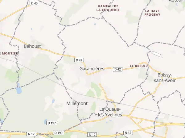 Plan de Garancières