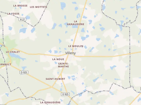 Plan de Villeny