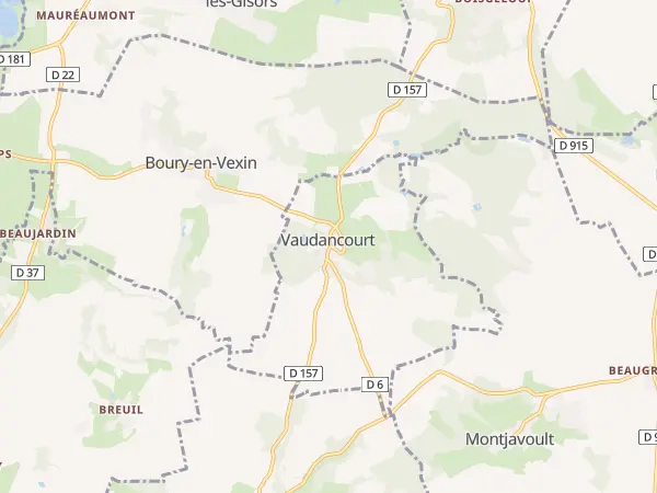 Plan de Vaudancourt