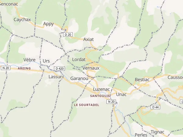 Plan de Vernaux