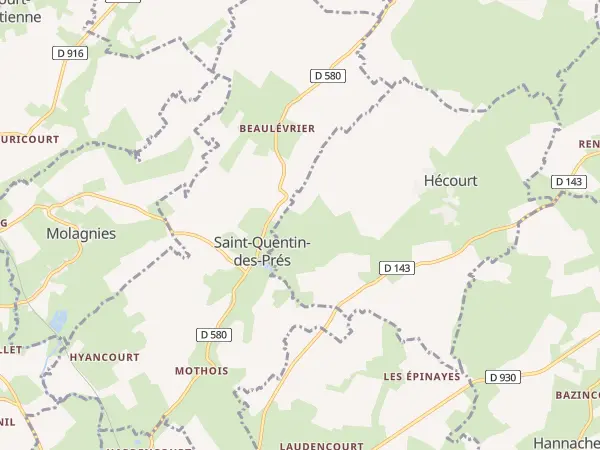 Plan de Hécourt