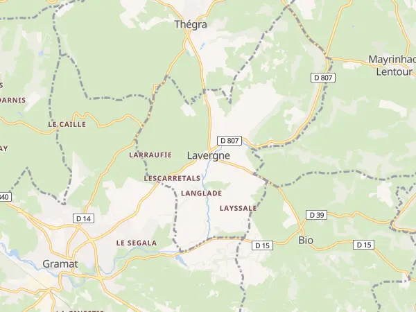 Plan de Lavergne