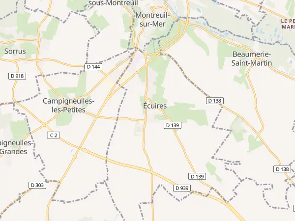 Plan de Écuires