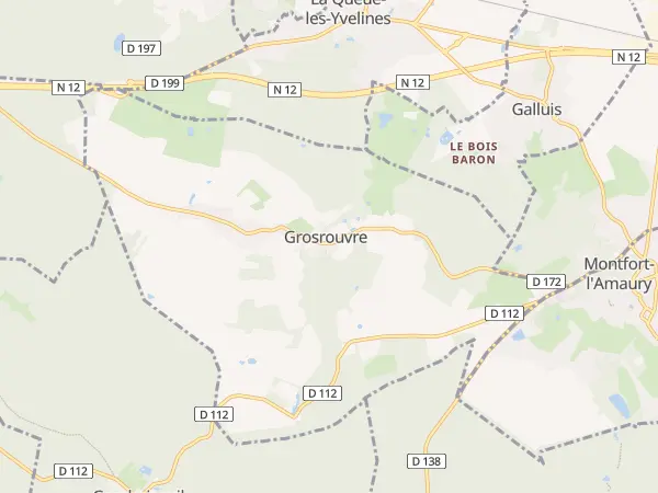 Plan de Grosrouvre