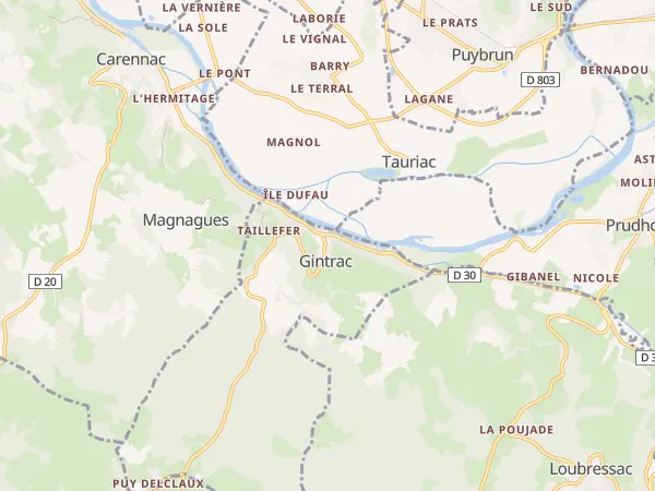 Plan de Gintrac