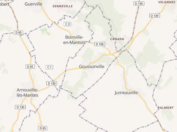 Plan de Goussonville