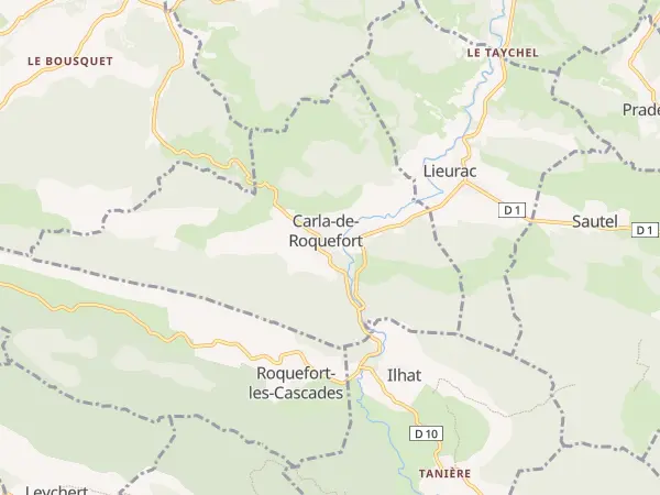 Plan de Carla-de-Roquefort