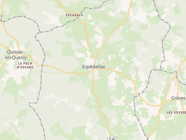 Plan de Espédaillac