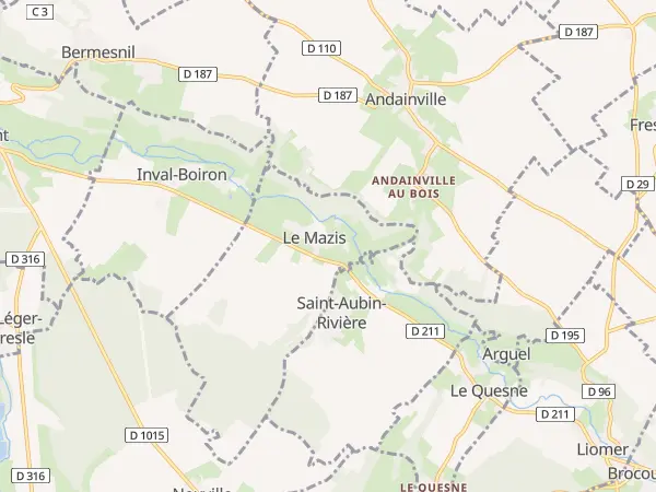 Plan du Mazis