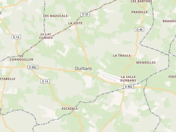 Plan de Durbans