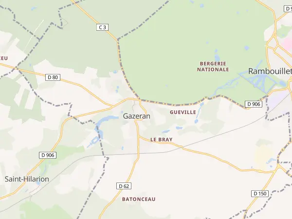 Plan de Gazeran