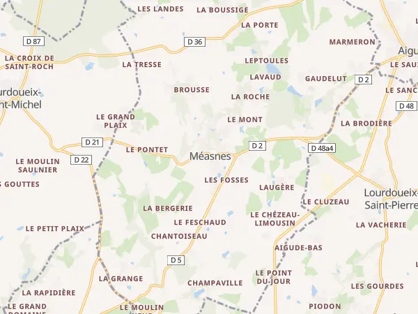 Plan de Méasnes
