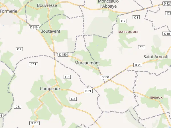 Plan de Mureaumont