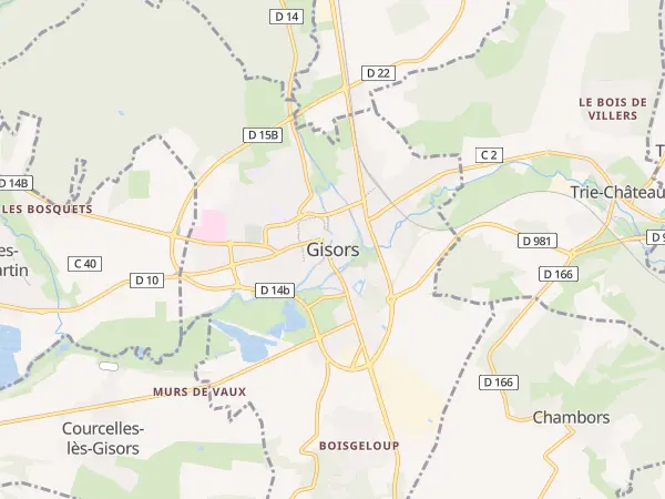Plan de Gisors