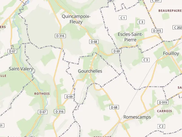 Plan de Gourchelles