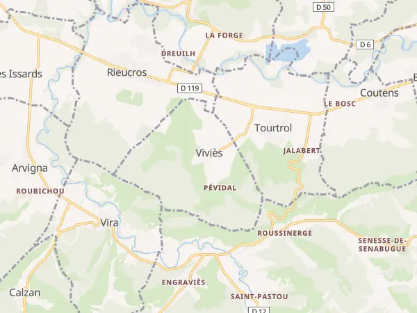 Plan de Viviès