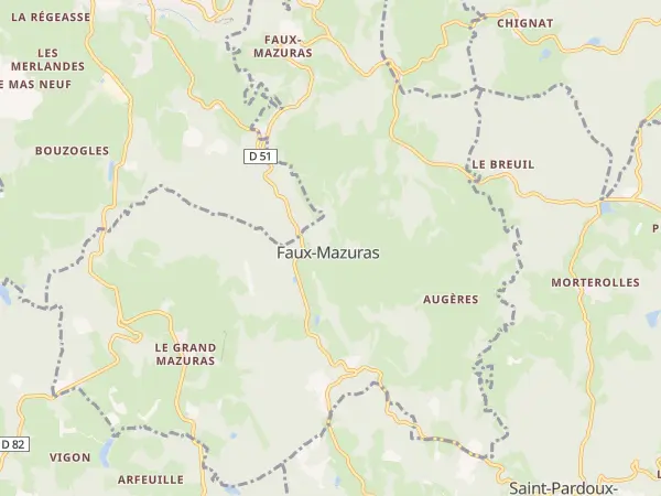Plan de Faux-Mazuras