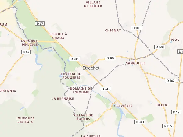 Plan de Étrechet