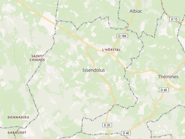 Plan de Issendolus