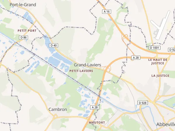 Plan de Grand-Laviers