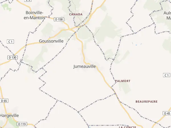 Plan de Jumeauville