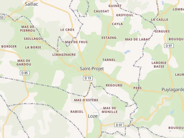 Plan de Saint-Projet