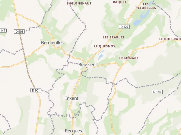 Plan de Beussent
