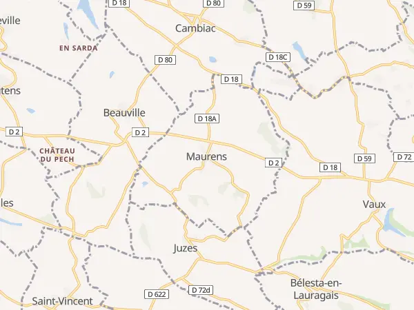 Plan de Maurens
