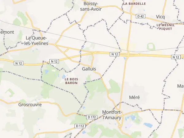 Plan de Galluis