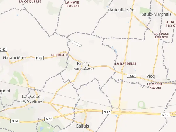 Plan de Boissy-sans-Avoir