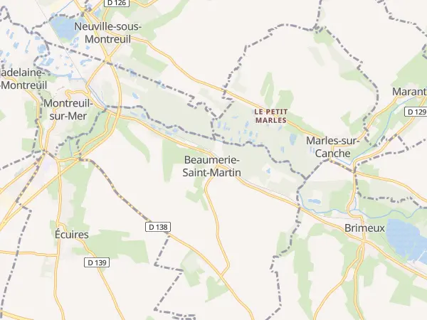 Plan de Beaumerie-Saint-Martin