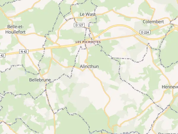 Plan de Alincthun