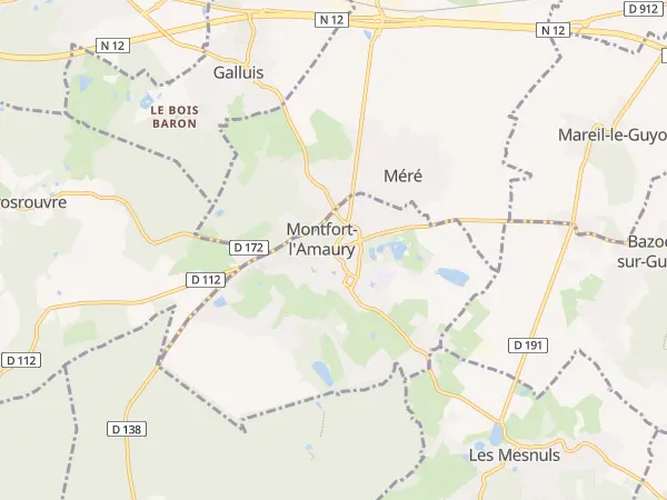 Plan de Montfort-l’Amaury