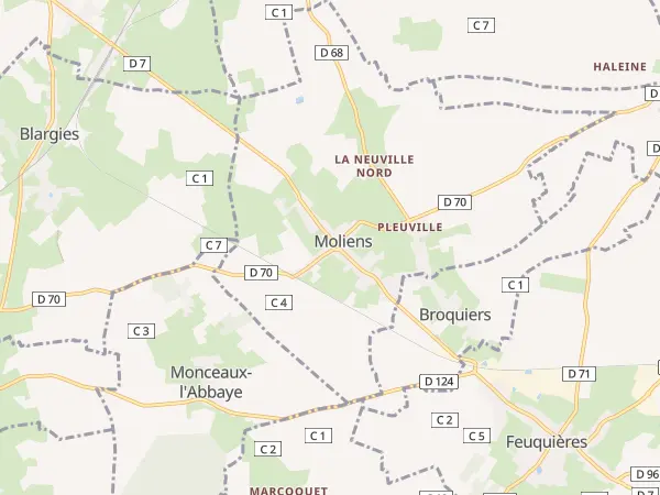 Plan de Moliens