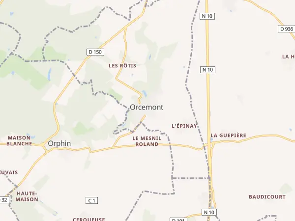 Plan de Orcemont