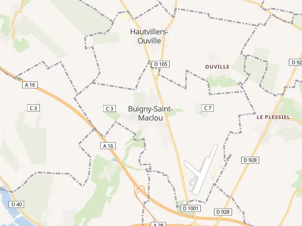 Plan de Buigny-Saint-Maclou