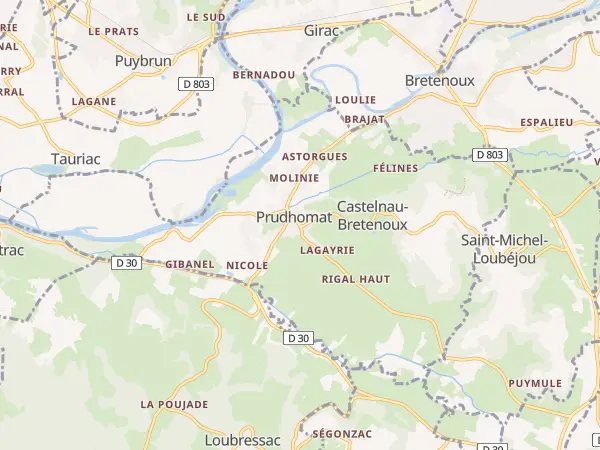Plan de Prudhomat