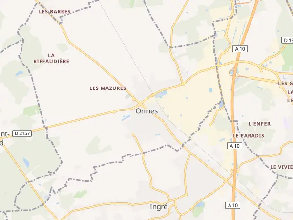 Plan de Ormes