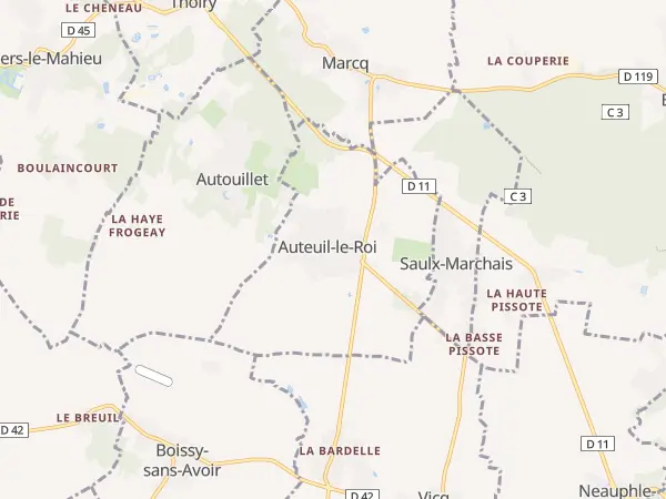Plan de Auteuil