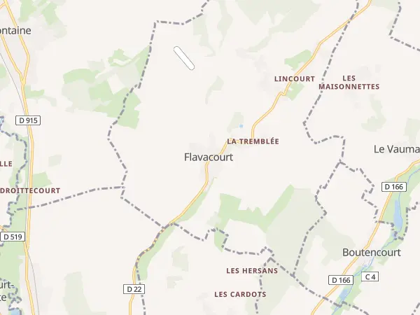 Plan de Flavacourt