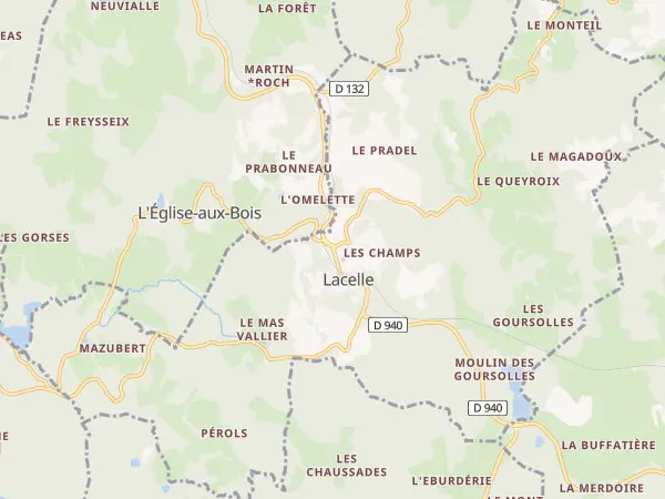 Plan de Lacelle