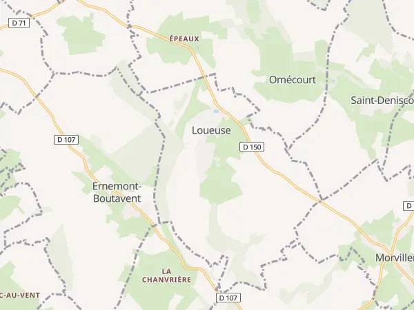 Plan de Loueuse